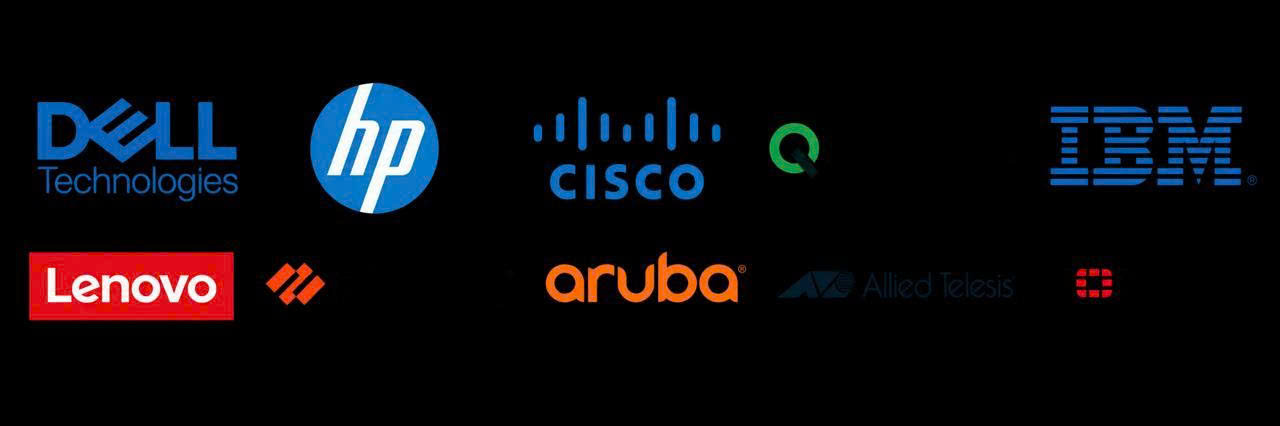 Technology partners: Dell Technologies, HP, Cisco, Quantum, IBM, Lenovo, Palo Alto Networks, Aruba, Allied Telesis and Fortinet